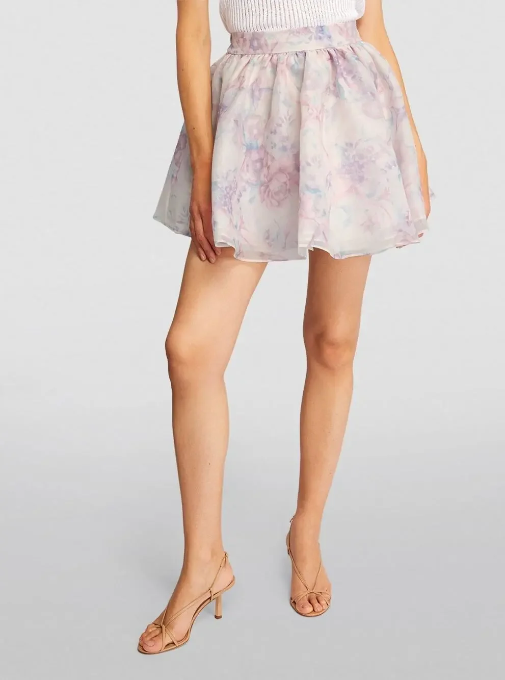 NWT Selkie Cocktail Watercolor Organza Puff Skirt Size XXS